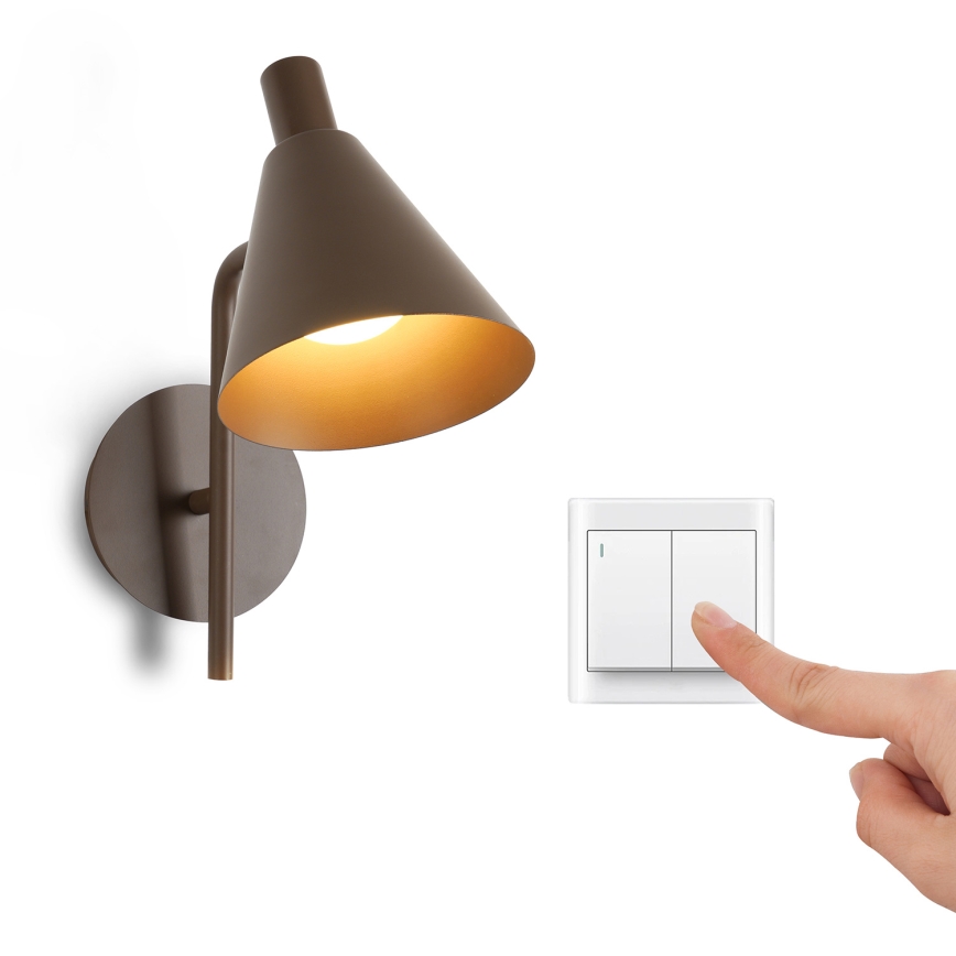 Brilagi - LED Stenska svetilka LUCERA LED/3W/230V rjava