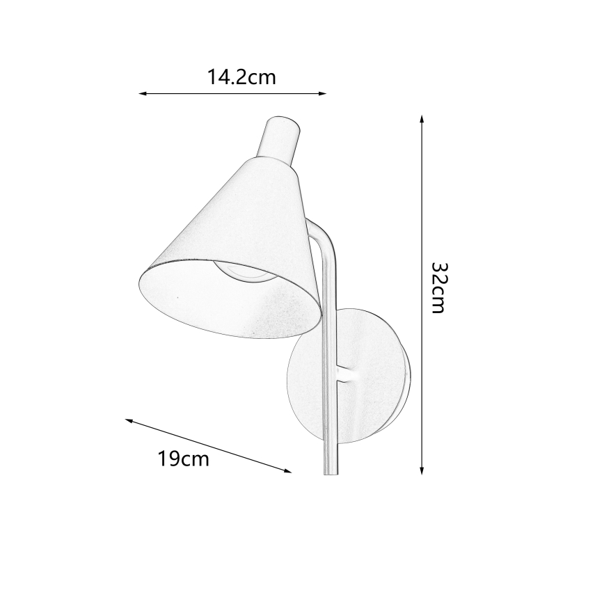 Brilagi - LED Stenska svetilka LUCERA LED/3W/230V rjava