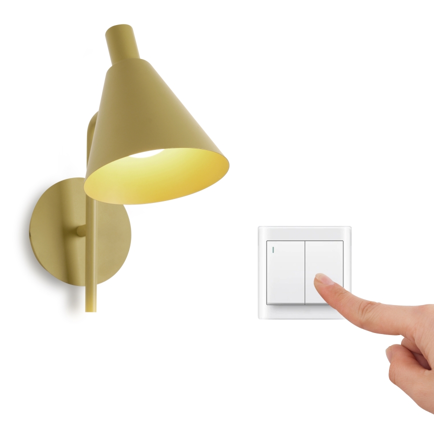 Brilagi - LED Stenska svetilka LUCERA LED/3W/230V rumena