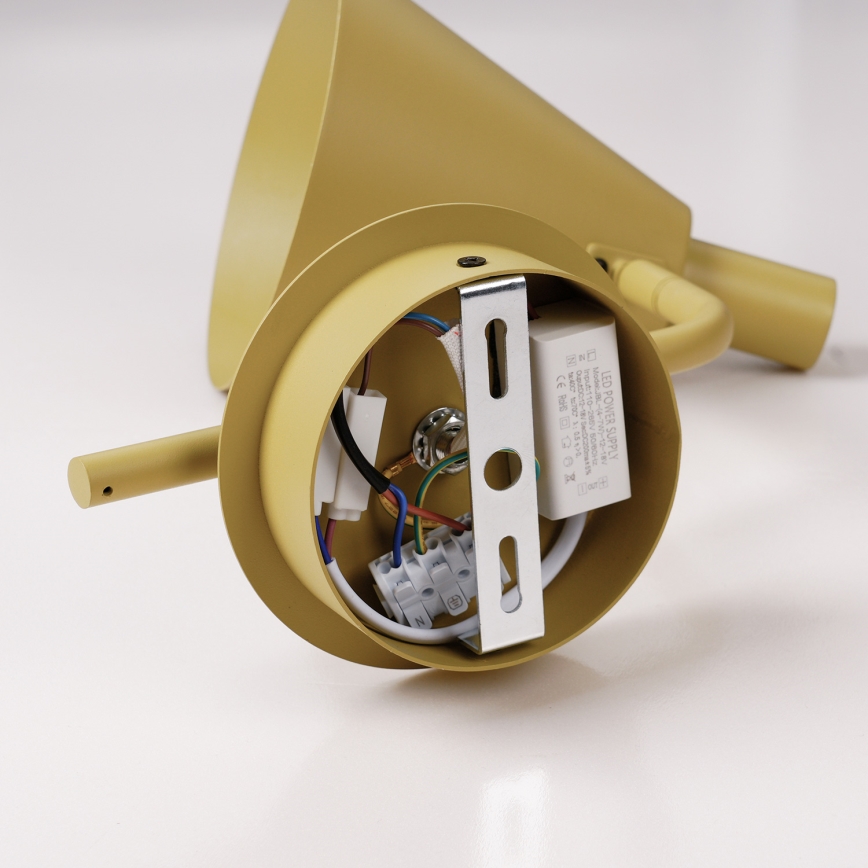 Brilagi - LED Stenska svetilka LUCERA LED/3W/230V rumena