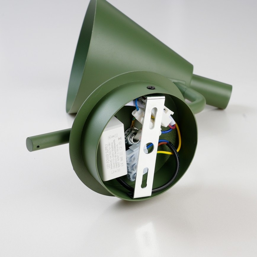 Brilagi - LED Stenska svetilka LUCERA LED/3W/230V zelena