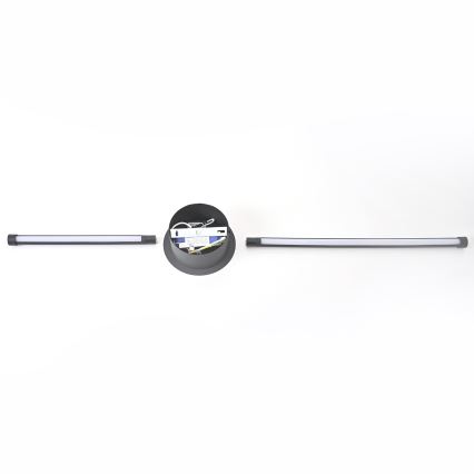 Brilagi - LED Stenska svetilka LUGO DUE LED/9W/230V črna