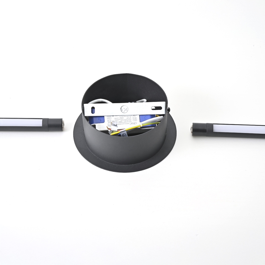 Brilagi - LED Stenska svetilka LUGO DUE LED/9W/230V črna