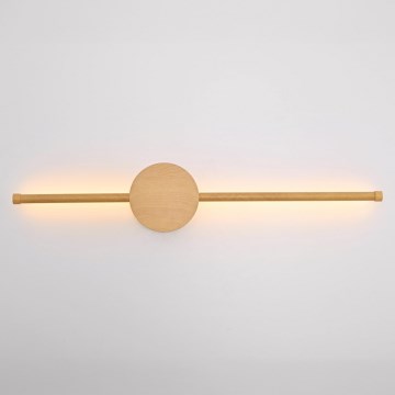 Brilagi - LED Stenska svetilka LUGO DUE LED/9W/230V hrastov dekor