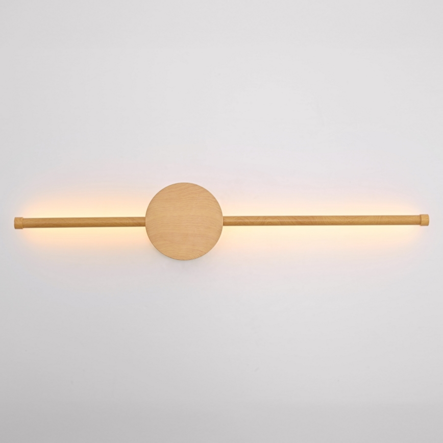Brilagi - LED Stenska svetilka LUGO DUE LED/9W/230V hrastov dekor
