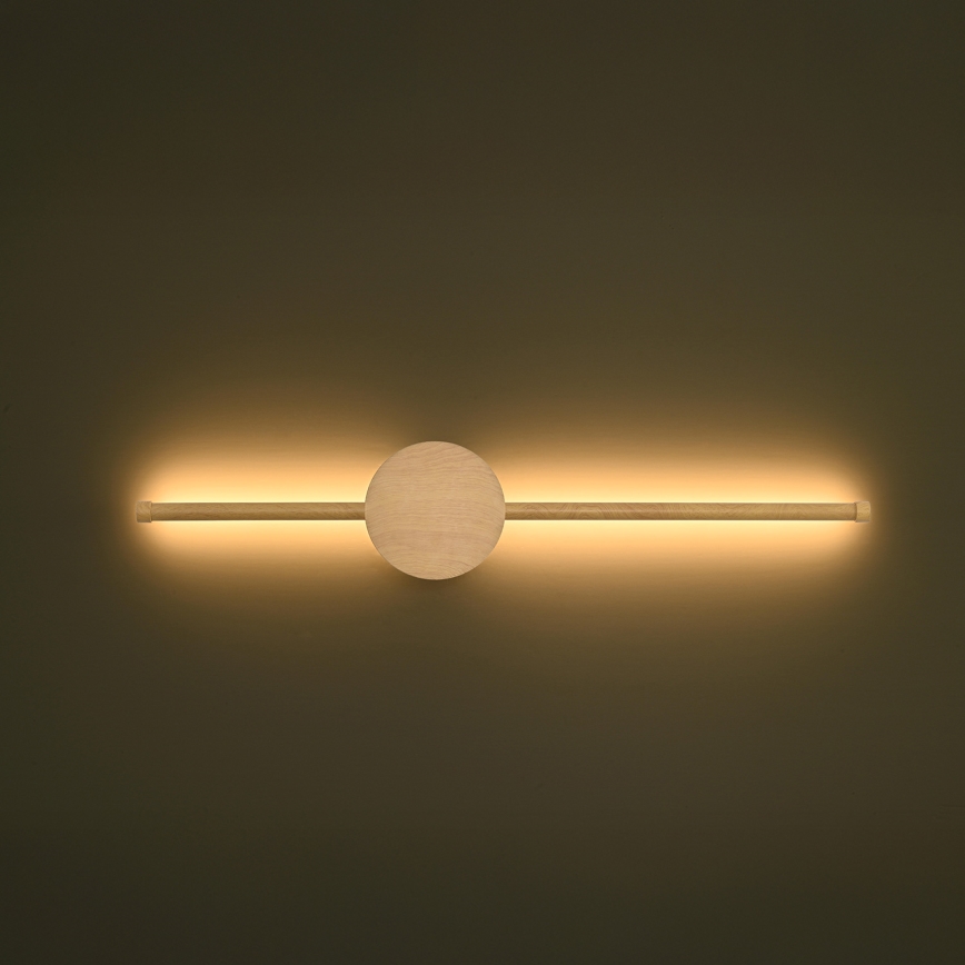 Brilagi - LED Stenska svetilka LUGO DUE LED/9W/230V hrastov dekor