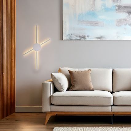 Brilagi - LED Stenska svetilka LUGO QUATTRO LED/16W/230V bela