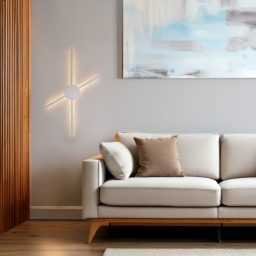 Brilagi - LED Stenska svetilka LUGO QUATTRO LED/16W/230V bela