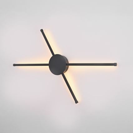 Brilagi - LED Stenska svetilka LUGO QUATTRO LED/16W/230V črna