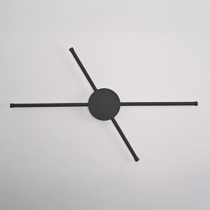 Brilagi - LED Stenska svetilka LUGO QUATTRO LED/16W/230V črna