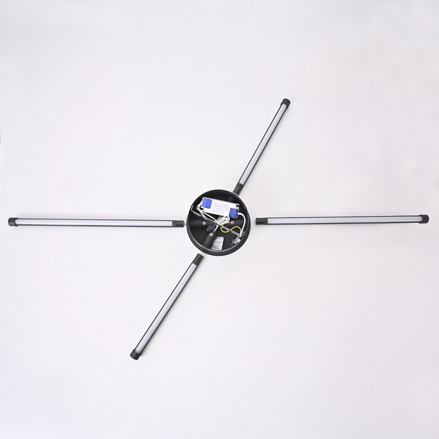 Brilagi - LED Stenska svetilka LUGO QUATTRO LED/16W/230V črna
