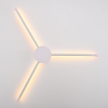 Brilagi - LED Stenska svetilka LUGO TRE LED/14W/230V bela