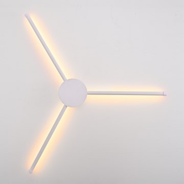Brilagi - LED Stenska svetilka LUGO TRE LED/14W/230V bela