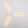 Brilagi - LED Stenska svetilka LUGO TRE LED/14W/230V bela