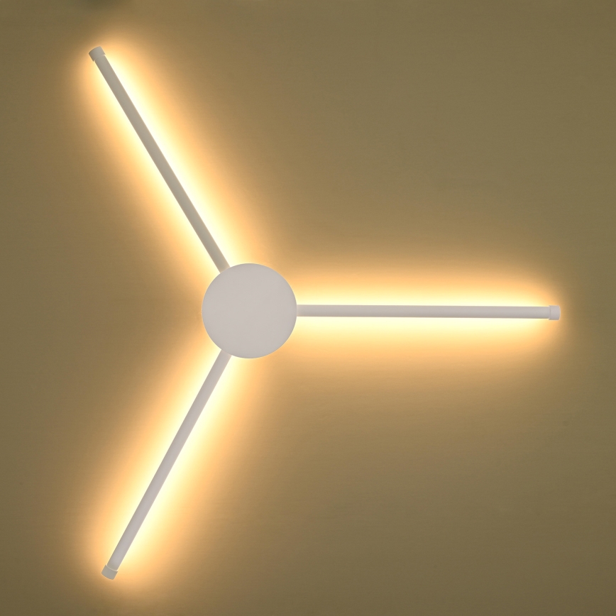 Brilagi - LED Stenska svetilka LUGO TRE LED/14W/230V bela