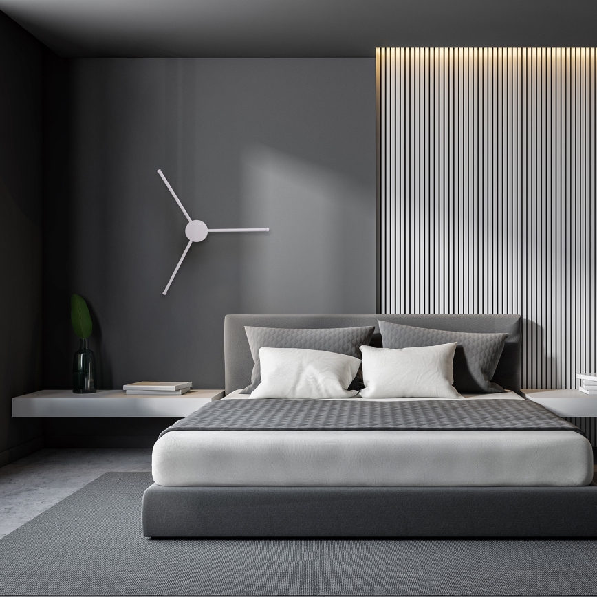 Brilagi - LED Stenska svetilka LUGO TRE LED/14W/230V bela