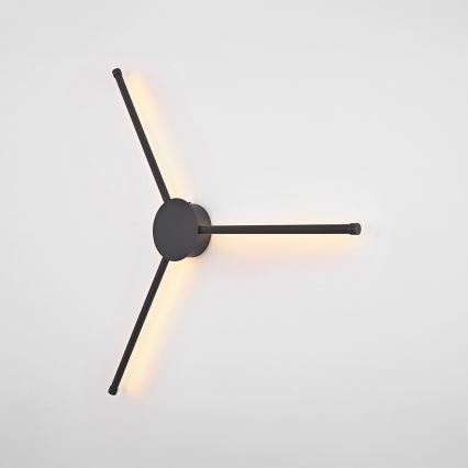 Brilagi - LED Stenska svetilka LUGO TRE LED/14W/230V črna