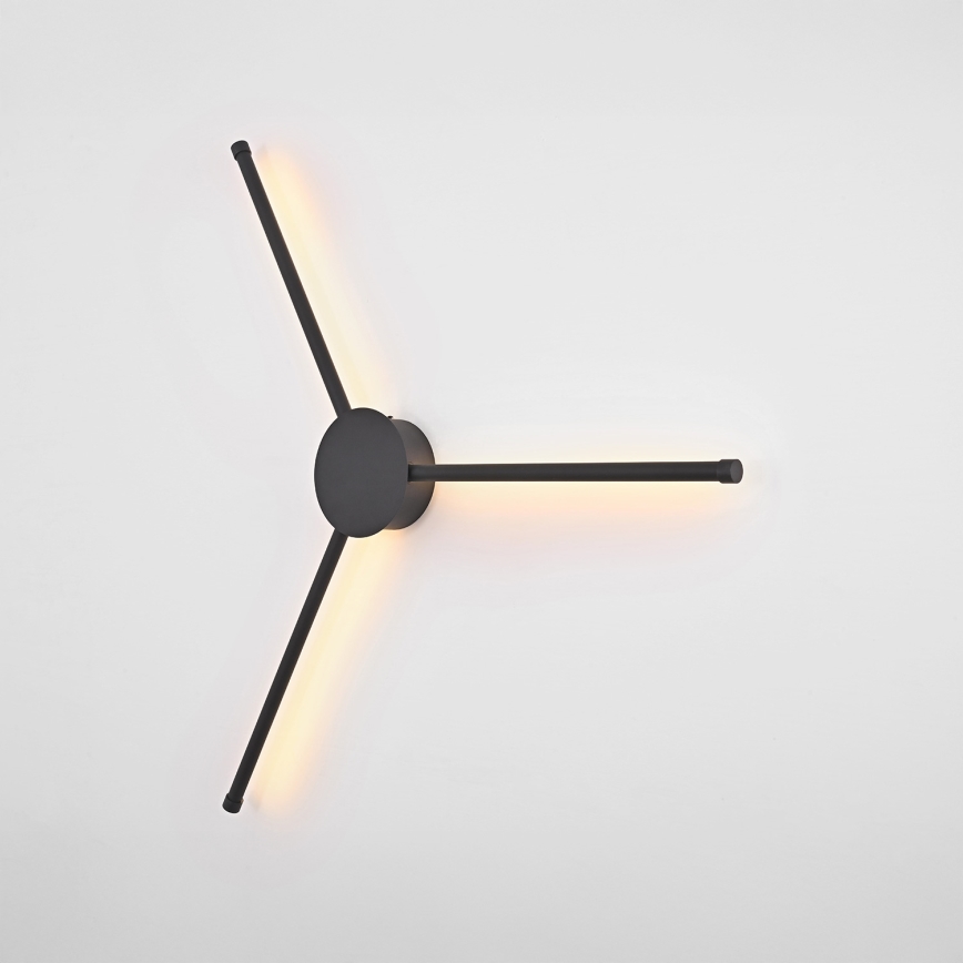 Brilagi - LED Stenska svetilka LUGO TRE LED/14W/230V črna