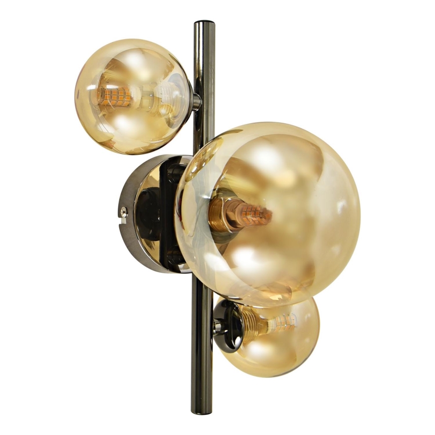 Brilagi - LED Stenska svetilka MILLA 3xG9/3W/230V sijajni krom/zlata