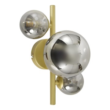 Brilagi - LED Stenska svetilka MILLA 3xG9/3W/230V zlata/dimna