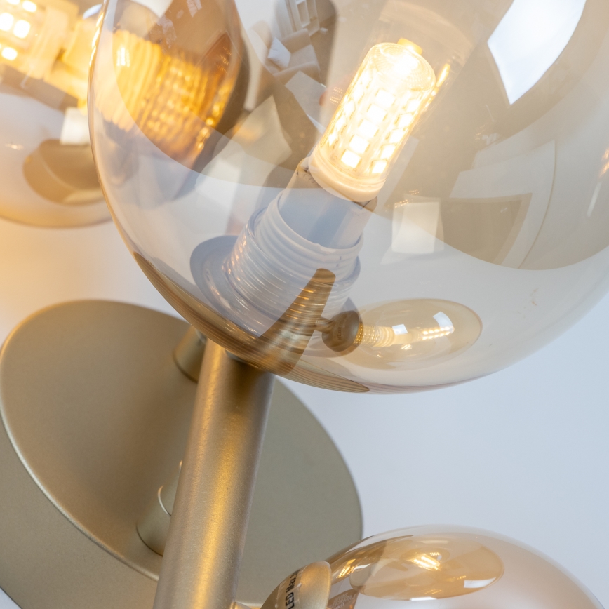 Brilagi - LED Stenska svetilka MILLA 3xG9/3W/230V zlata