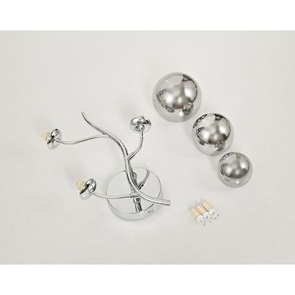 Brilagi - LED Stenska svetilka MISTEL 3xG9/3W/230V sijajni krom/dimna