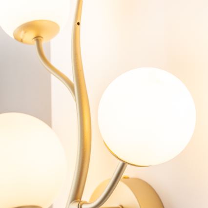 Brilagi - LED Stenska svetilka MISTEL 3xG9/3W/230V zlata/bela