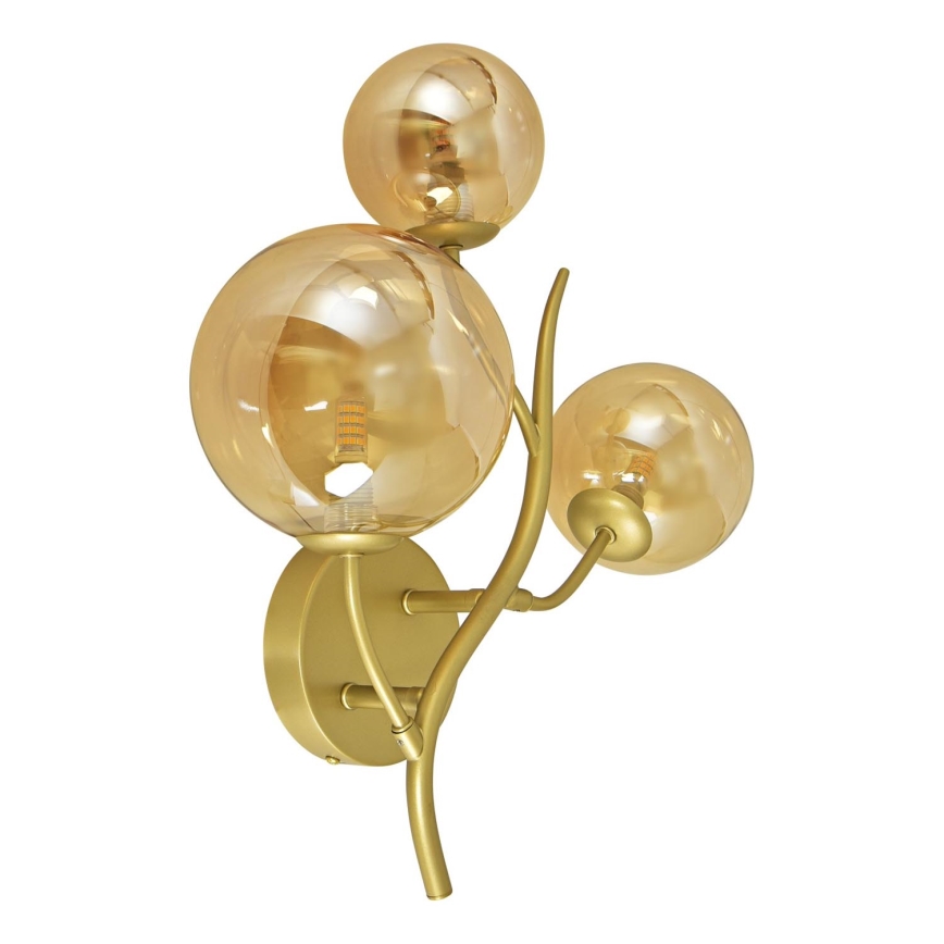 Brilagi - LED Stenska svetilka MISTEL 3xG9/3W/230V zlata