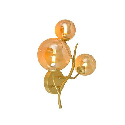 Brilagi - LED Stenska svetilka MISTEL 3xG9/3W/230V zlata