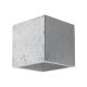 Brilagi -  LED Stenski reflektor MURO 1xG9/3,5W/230V beton
