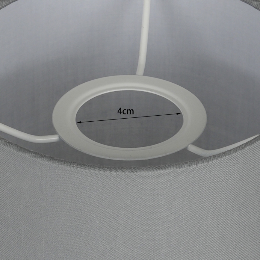 Brilagi - LED fleksibilna stenska svetilka NUBILA WOOD 1xE27/25W/230V + LED/3W hrast/bela/svetlo siva