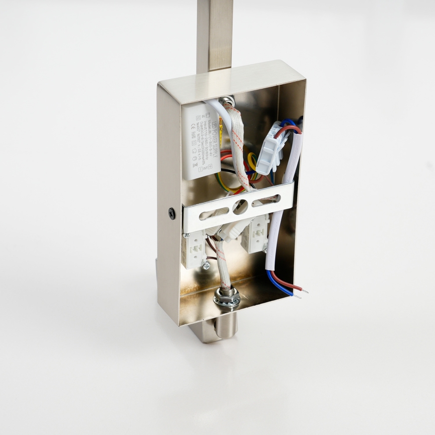 Brilagi - LED Stenska svetilka RAYA 1xE14/40W/230V + LED/3W bela/mat krom