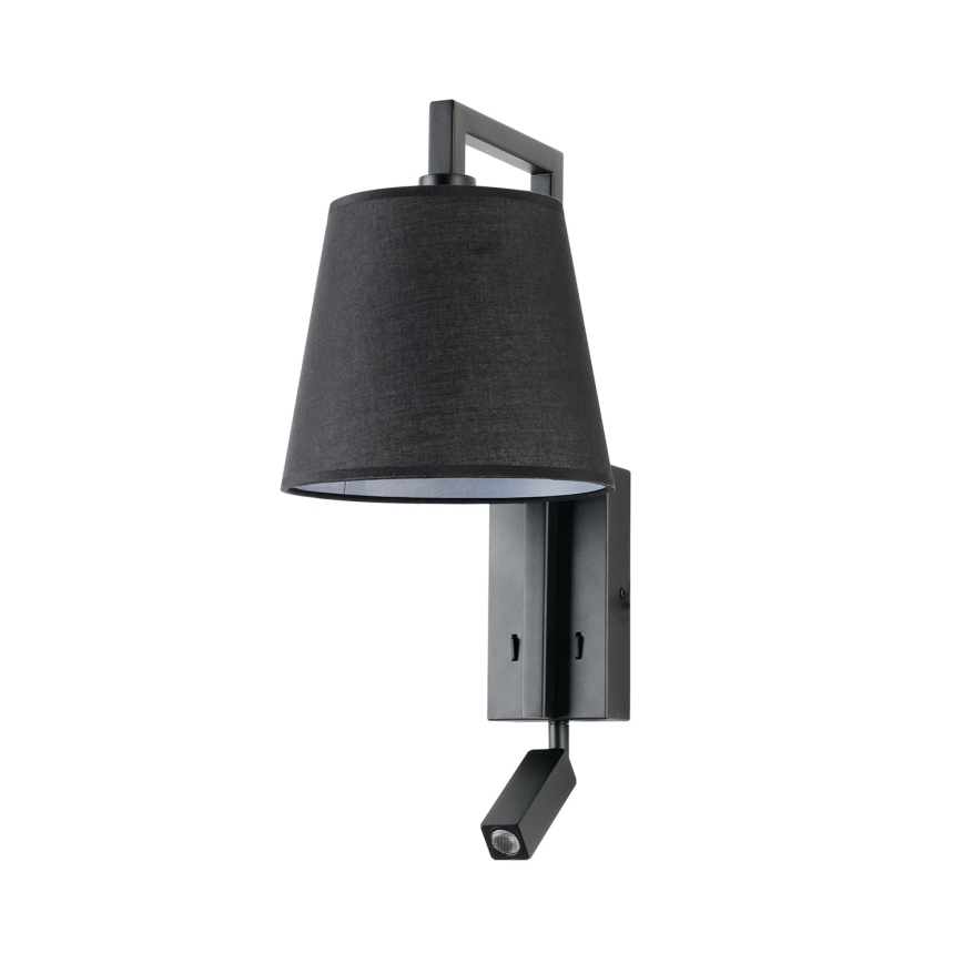 Brilagi - LED Stenska svetilka RAYAS 1xE14/40W/230V + LED/3W črna
