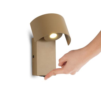 Brilagi - LED stenska svetilka VASTO LED/3W/230V bež