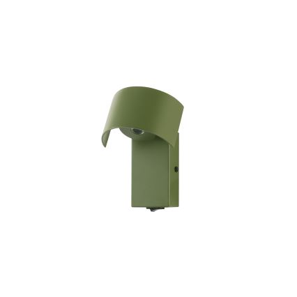 Brilagi - LED Stenska svetilka VASTO LED/3W/230V zelena