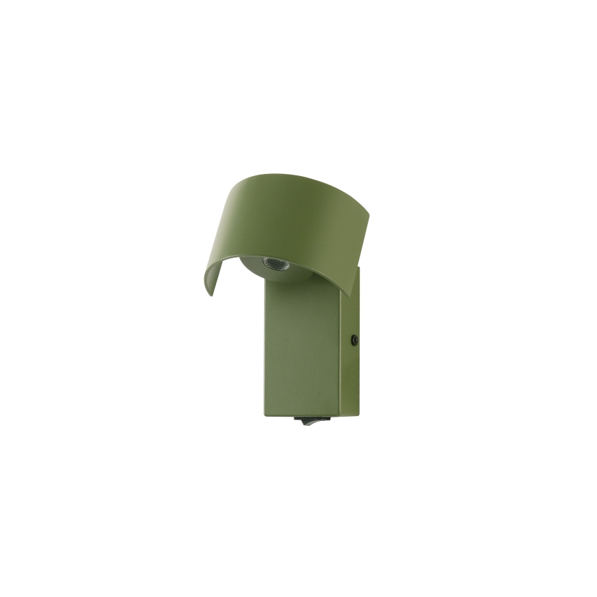 Brilagi - LED Stenska svetilka VASTO LED/3W/230V zelena