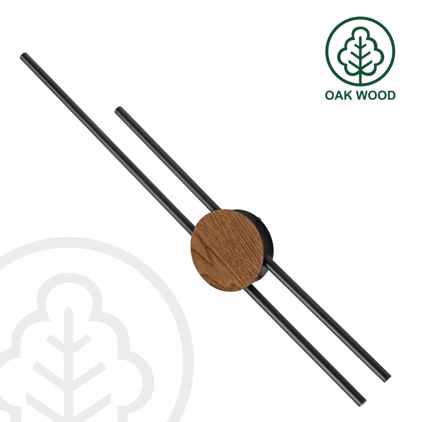Brilagi - LED Stenska svetilka WOODY COLLINE LED/15W/230V 80 cm hrast češnja