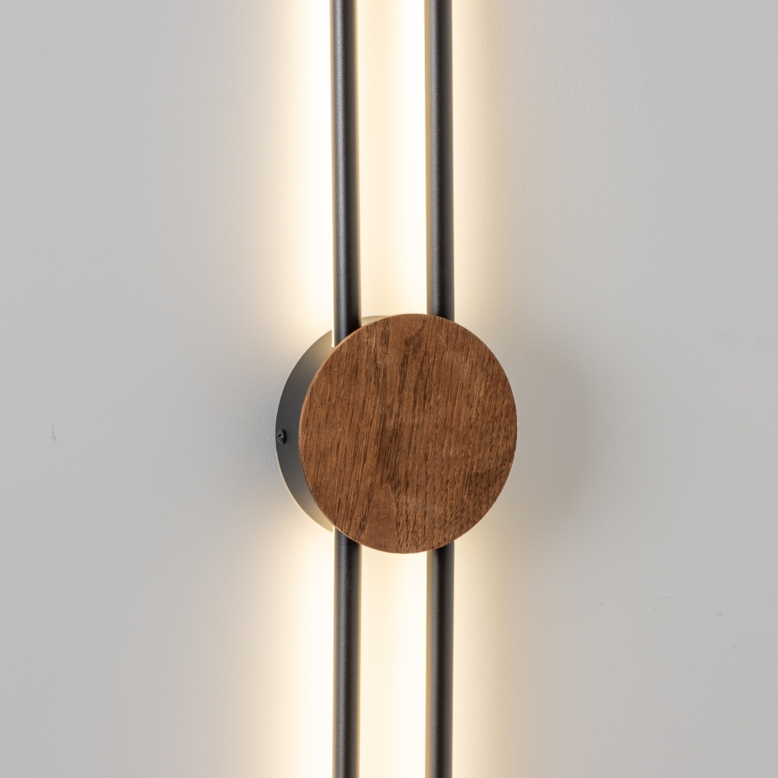 Brilagi - LED Stenska svetilka WOODY COLLINE LED/15W/230V 80 cm hrast češnja
