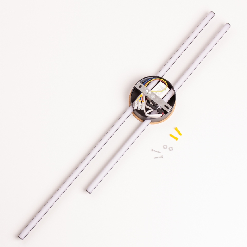 Brilagi - LED Stenska svetilka WOODY COLLINE LED/15W/230V 80 cm hrast