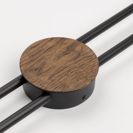 Brilagi - LED Stenska svetilka WOODY COLLINE LED/15W/230V 80 cm hrast oreh