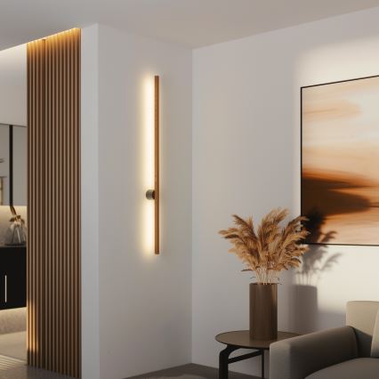 Brilagi - LED Stenska svetilka WOODY LINE LED/12W/230V 120 cm hrast češnja
