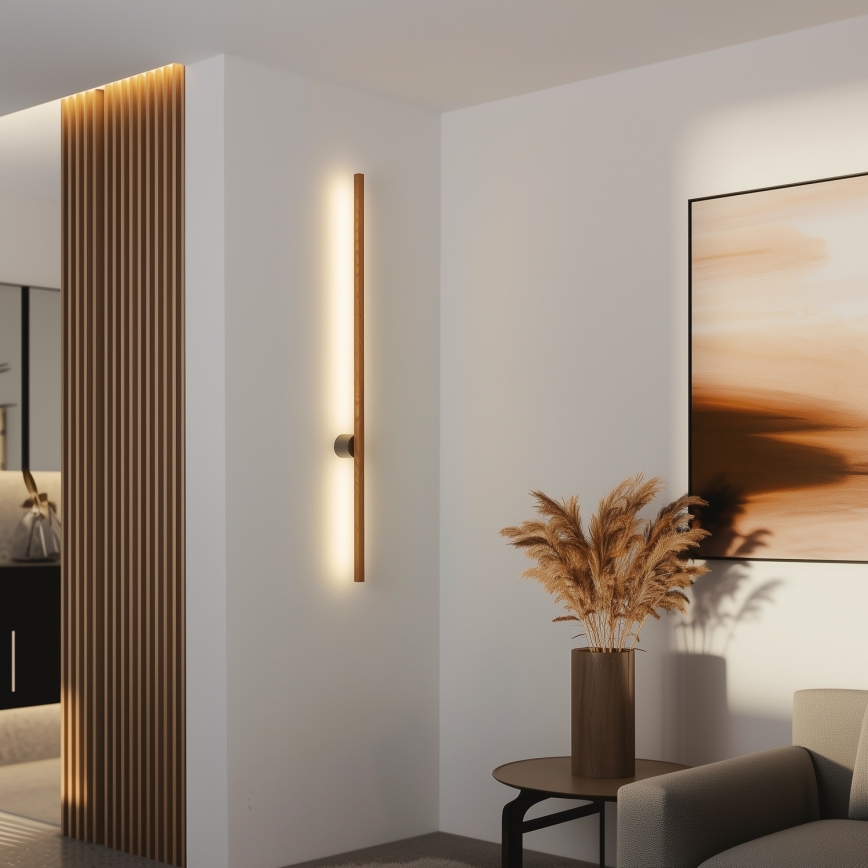 Brilagi - LED Stenska svetilka WOODY LINE LED/12W/230V 120 cm hrast češnja