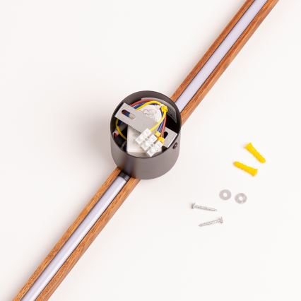 Brilagi - LED Stenska svetilka WOODY LINE LED/12W/230V 120 cm hrast češnja
