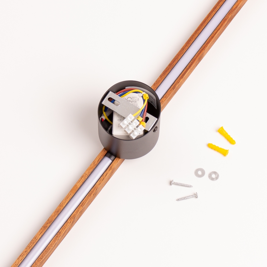 Brilagi - LED Stenska svetilka WOODY LINE LED/12W/230V 120 cm hrast češnja