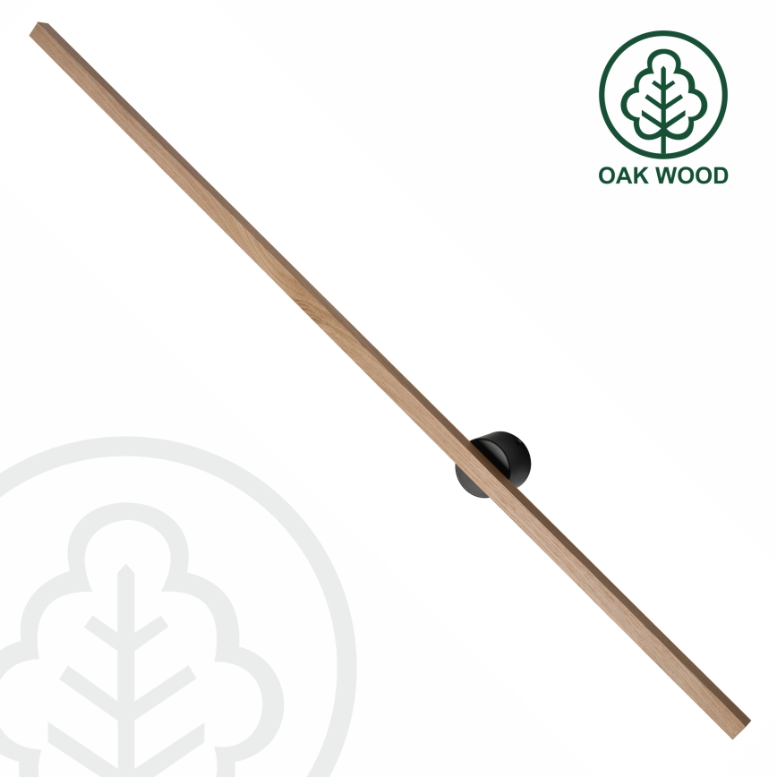 Brilagi - LED Stenska svetilka WOODY LINE LED/12W/230V 120 cm hrast