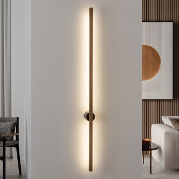 Brilagi - LED Stenska svetilka WOODY LINE LED/12W/230V 120 cm hrast oreh