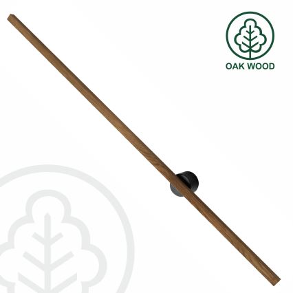 Brilagi - LED Stenska svetilka WOODY LINE LED/12W/230V 120 cm hrast oreh