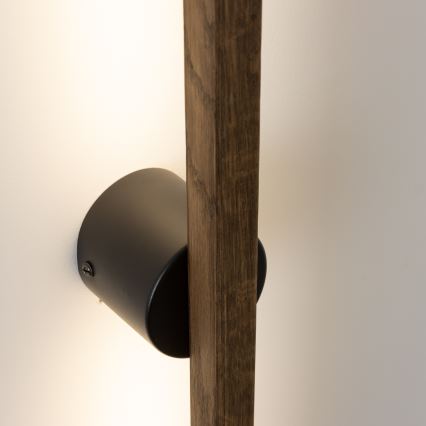 Brilagi - LED Stenska svetilka WOODY LINE LED/12W/230V 120 cm hrast oreh