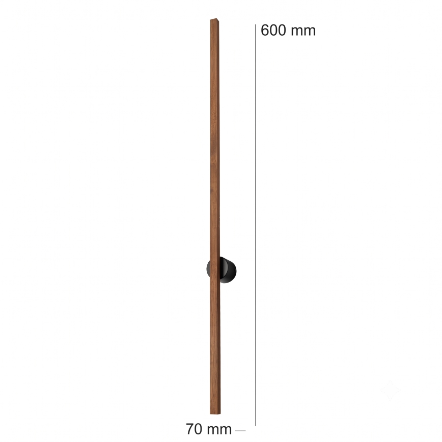 Brilagi - LED stenska svetilka WOODY LINE LED/7W/230V 4000K 60 cm hrast češnja