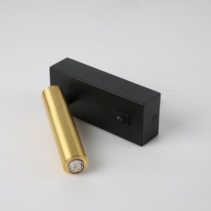 Brilagi - LED Stenski reflektor MAYA 1xG9/4W/230V črna/zlata